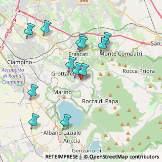 Mappa Via dell'Gabriella Unità, 00046 Grottaferrata RM, Italia (4.3025)