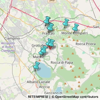 Mappa Via dell'Gabriella Unità, 00046 Grottaferrata RM, Italia (3.13909)