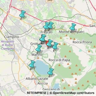 Mappa Via dell'Gabriella Unità, 00046 Grottaferrata RM, Italia (3.34727)