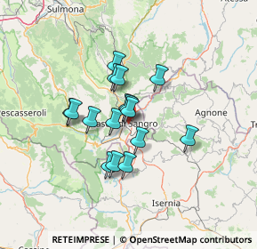 Mappa Via Lanciano, 67031 Castel di Sangro AQ, Italia (10.0675)