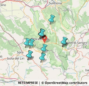 Mappa Via San Giovanni, 67032 Pescasseroli AQ, Italia (11.15692)
