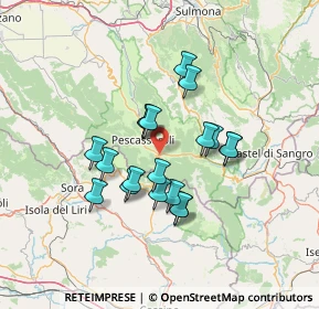 Mappa Via San Giovanni, 67032 Pescasseroli AQ, Italia (11.61789)