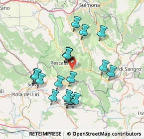 Mappa Via San Giovanni, 67032 Pescasseroli AQ, Italia (14.212)
