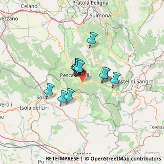 Mappa Via San Giovanni, 67032 Pescasseroli AQ, Italia (8.97077)