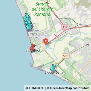 Mappa Via dell'aeroporto, 00054 Fiumicino RM, Italia (4.96727)