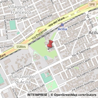 Mappa Via Pietro Aldi, 26, 00125 Roma, Roma (Lazio)