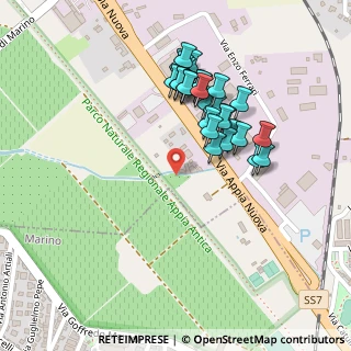 Mappa Via Appia Antica, 00043 Zona Industriale Appia Nuova RM, Italia (0.22069)