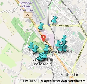 Mappa Via Appia Antica, 00043 Zona Industriale Appia Nuova RM, Italia (0.859)