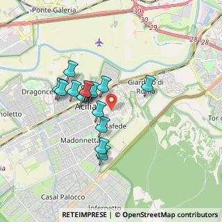Mappa Via Bedonia, 00125 Roma RM, Italia (1.51333)