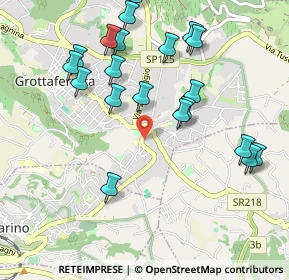 Mappa Via Maria Gabriella dell' Unità, 00046 Grottaferrata RM, Italia (1.146)