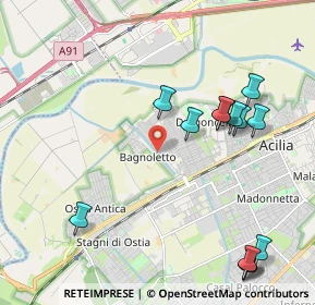 Mappa Via Cremosano, 00119 Roma RM, Italia (2.55538)