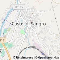 Mapa Castel di Sangro