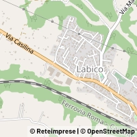 Hartă Labico