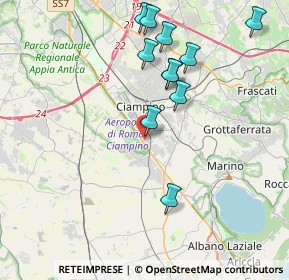 Mappa Km 17.700, 00043 Ciampino RM, Italia (4.23636)