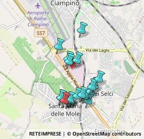 Mappa Km 17.700, 00043 Ciampino RM, Italia (0.88)