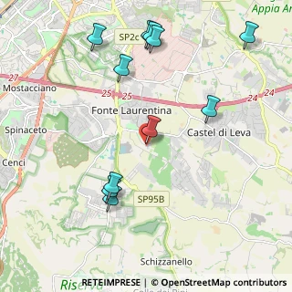 Mappa Largo Christian Doppler, 00134 Fonte Laurentina RM, Italia (2.48727)