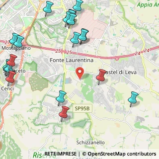 Mappa Largo Christian Doppler, 00134 Fonte Laurentina RM, Italia (3.209)