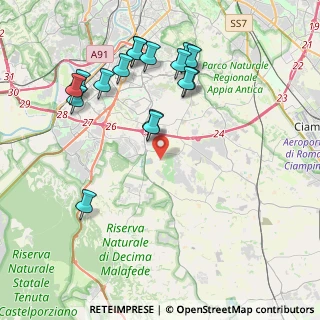 Mappa Largo Christian Doppler, 00134 Fonte Laurentina RM, Italia (4.59313)