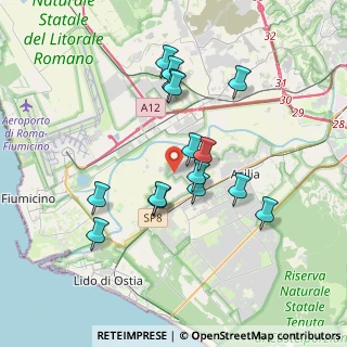 Mappa Via Bergantino, 00119 Roma RM, Italia (3.47333)