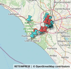 Mappa Via Bergantino, 00119 Roma RM, Italia (11.541)