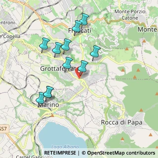 Mappa Via delle Sorgenti di Squarciarelli, 00046 Grottaferrata RM, Italia (1.94364)