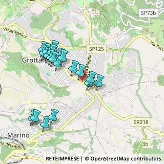 Mappa Via delle Sorgenti di Squarciarelli, 00046 Grottaferrata RM, Italia (0.9925)