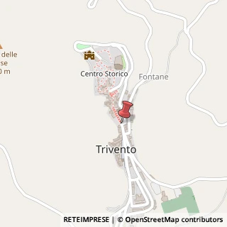 Mappa Piazza Fontana,  52, 86029 Trivento, Campobasso (Molise)