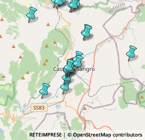 Mappa Via Domenico Vaccaro, 67031 Castel di Sangro AQ, Italia (4.226)
