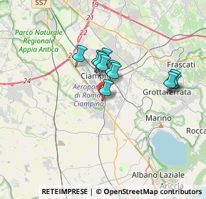 Mappa Via Enzo Ferrari, 00043 Zona Industriale Appia Nuova RM, Italia (2.77909)