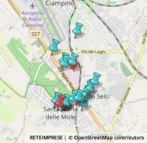 Mappa Via Enzo Ferrari, 00043 Zona Industriale Appia Nuova RM, Italia (0.891)