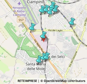 Mappa Via Enzo Ferrari, 00043 Zona Industriale Appia Nuova RM, Italia (1.12)