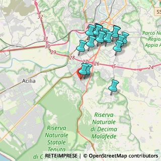 Mappa Via Armando Bussi, 00128 Roma RM, Italia (4.18056)