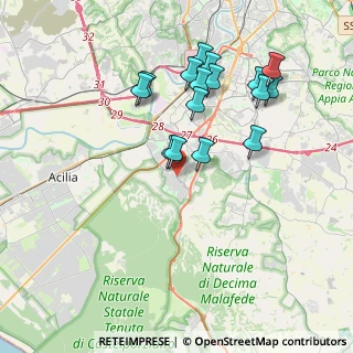 Mappa Viale degli Eroi di Rodi, 00128 Roma RM, Italia (3.94188)