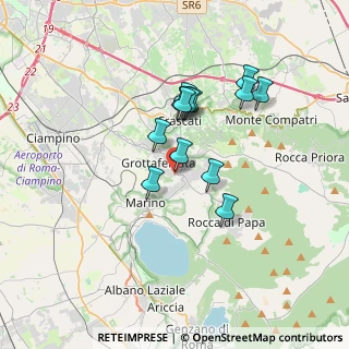 Mappa Via delle Mola Vecchia, 00046 Grottaferrata RM, Italia (2.98692)