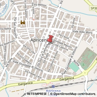 Mappa Via roma 7, 71011 Apricena, Foggia (Puglia)