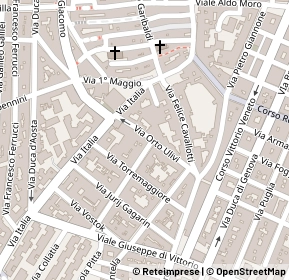Mappa Via Orto Ulivi, 71011 Apricena FG, Italia (0.12692)