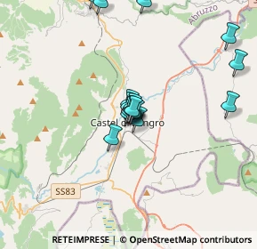 Mappa Via dell Arcipretura, 67031 Castel di Sangro AQ, Italia (2.9975)