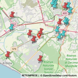Mappa Via Maranello, 00125 Roma RM, Italia (6.036)