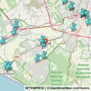 Mappa Via Maranello, 00125 Roma RM, Italia (7.304)
