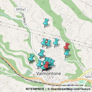 Mappa Via Colle Canale, 00038 Valmontone RM, Italia (0.50385)