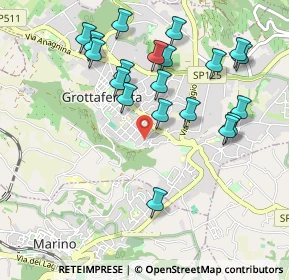 Mappa Via Don Annideo Pandolfi, 00046 Grottaferrata RM, Italia (1.0765)