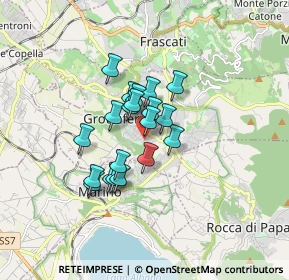 Mappa Via Don Annideo Pandolfi, 00046 Grottaferrata RM, Italia (1.2225)