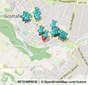 Mappa Via Don Annideo Pandolfi, 00046 Grottaferrata RM, Italia (0.4145)