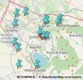 Mappa Via Don Annideo Pandolfi, 00046 Grottaferrata RM, Italia (4.31929)