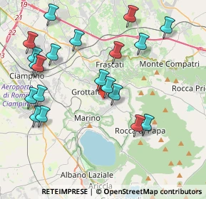 Mappa Via Don Annideo Pandolfi, 00046 Grottaferrata RM, Italia (4.758)