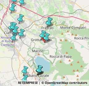 Mappa Via Don Annideo Pandolfi, 00046 Grottaferrata RM, Italia (5.865)