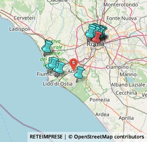 Mappa 00100 Acilia RM, Italia (14.114)