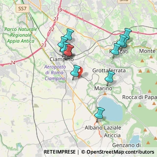 Mappa Via Asti, 00043 Ciampino RM, Italia (3.94462)