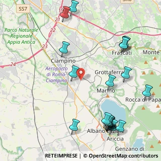 Mappa Via Asti, 00043 Ciampino RM, Italia (5.843)