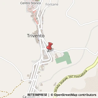 Mappa Corso Guglielmo Marconi, 41, 86029 Trivento, Campobasso (Molise)